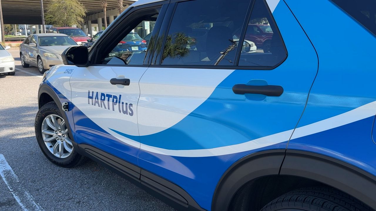 HART's new SUVs are now on the road in Hillsborough County. (Spectrum News/Tim Wronka)