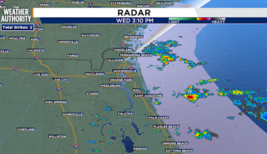 Coastal Showers Tonight, Near-Record Highs Possible Friday