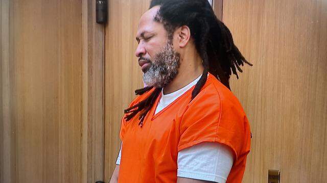 Darius Lawshea appears in court for his sentencing on Tuesday, March 24, 2026. Lawshea was convicted of sexually abusing a 13-year-old girl.