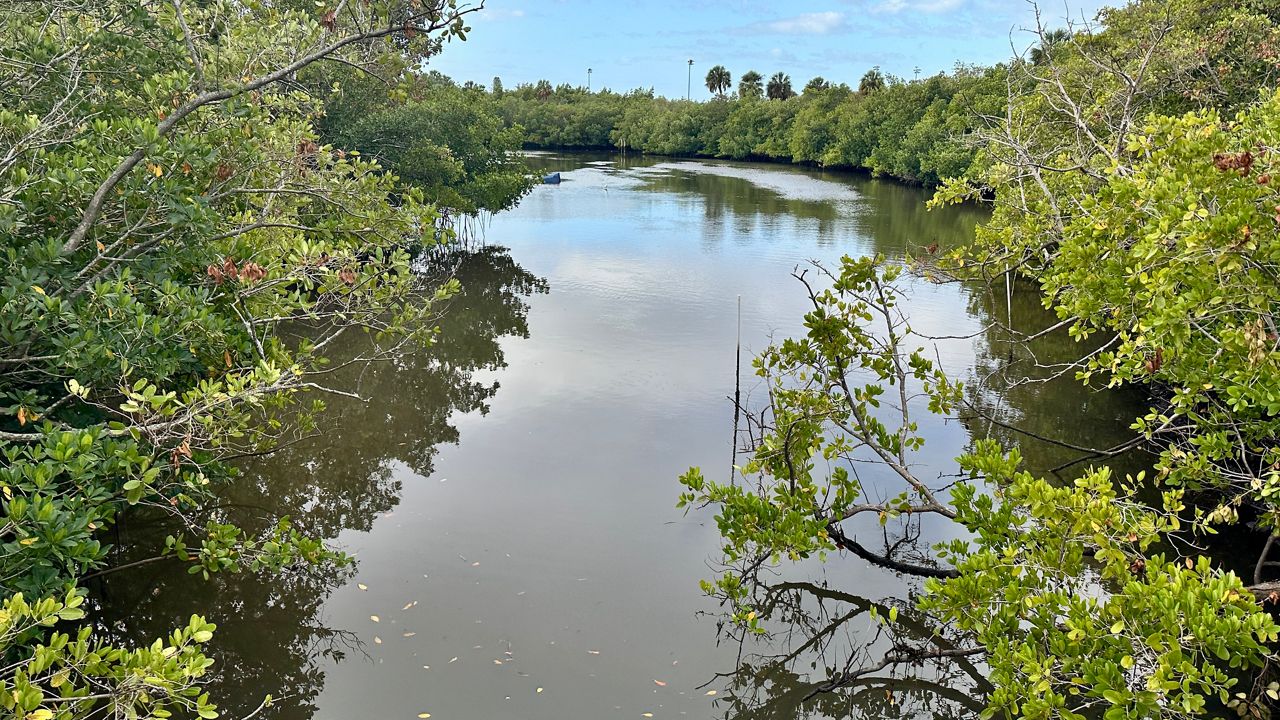 The Bartlett Lake dredging project is expected to being next week with 1-to-6 feet of silt removed to improve stormwater flow (Spectrum News/Josh Rojas).