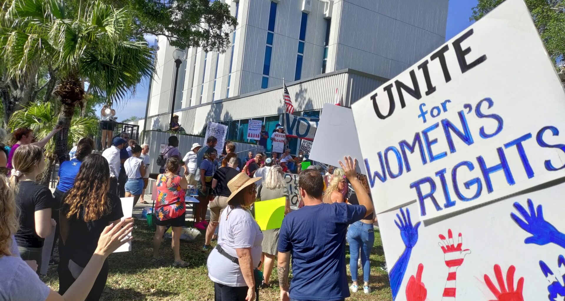 abortion rights sign