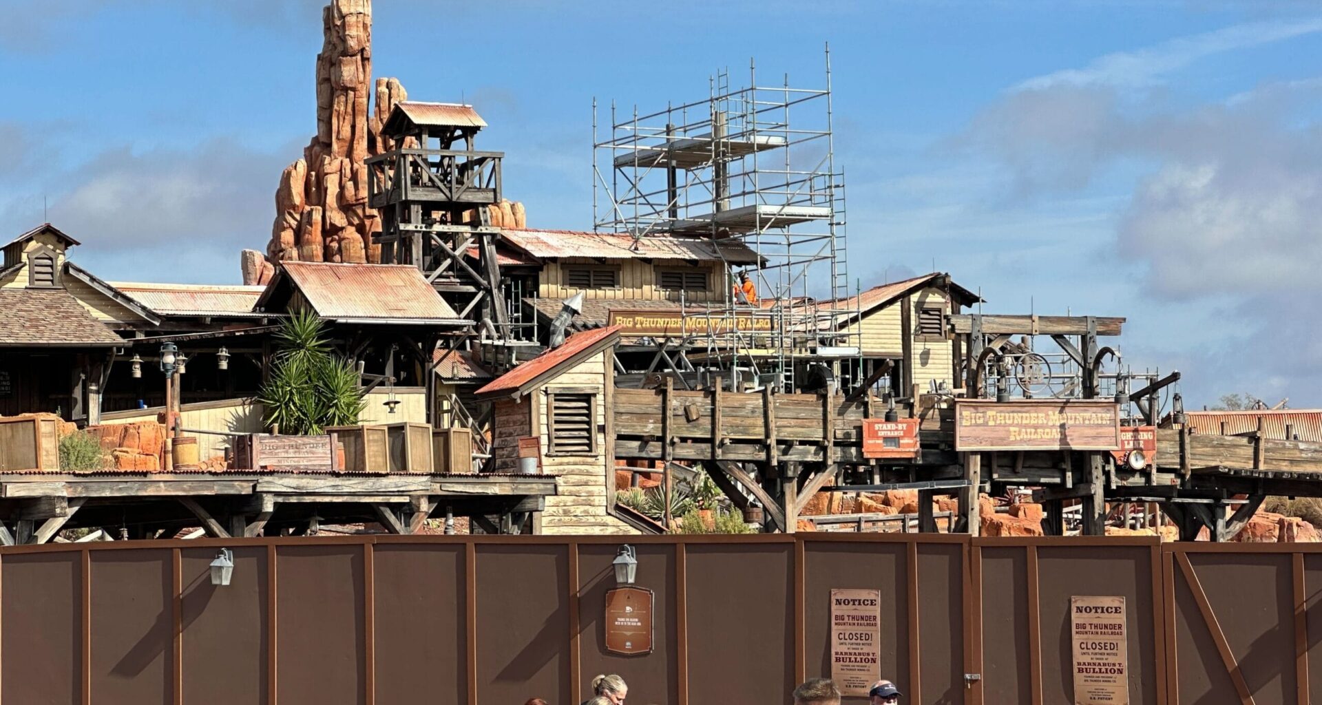 Big Thunder Mountain Railroad Refurbishment