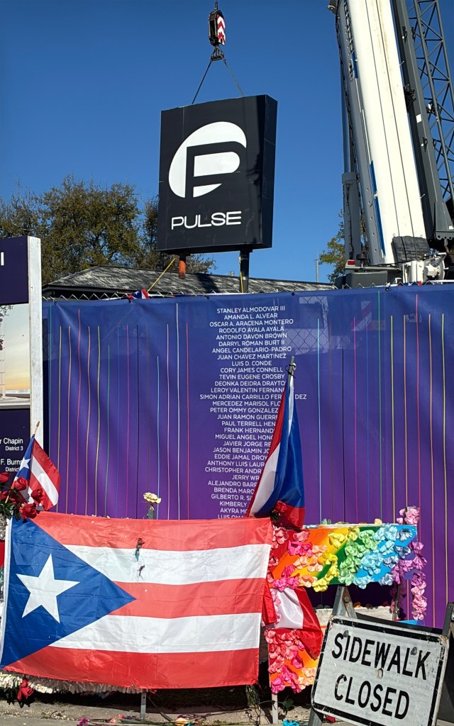 Pulse nightclub Orlando sign taken down