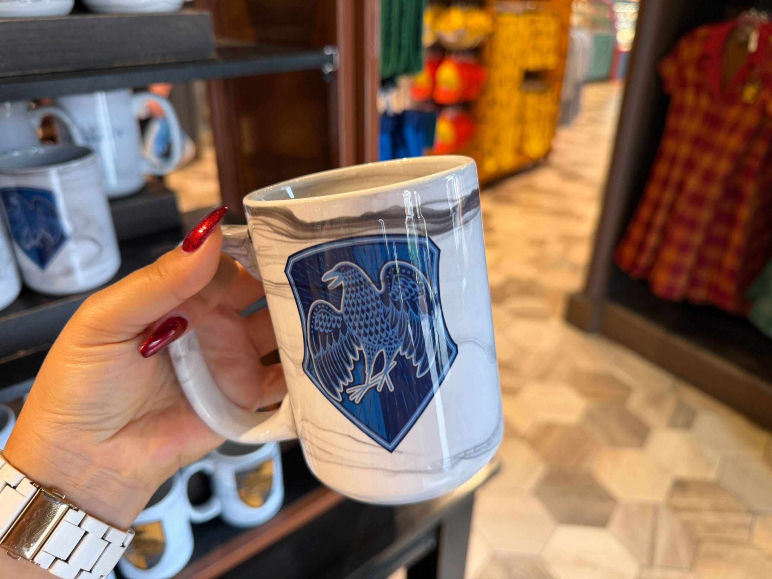 Ravenclaw Hogwarts house coffee mug at Universal Orlando