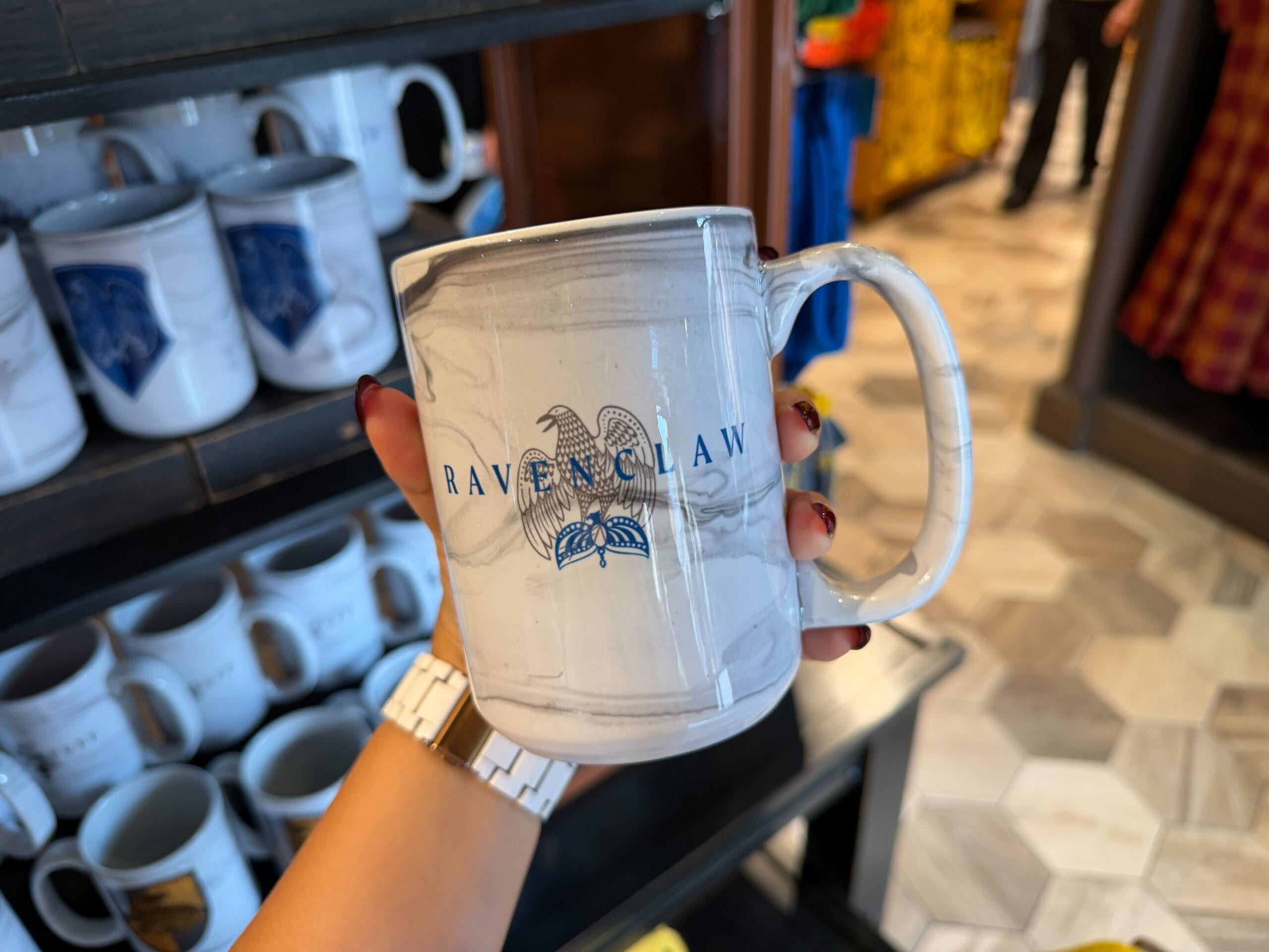 Ravenclaw Hogwarts house coffee mug at Universal Orlando