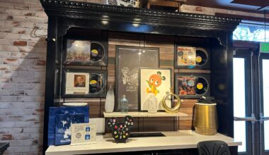 Vintage Records Featured on New Display in Marketplace Co-Op at Disney Springs