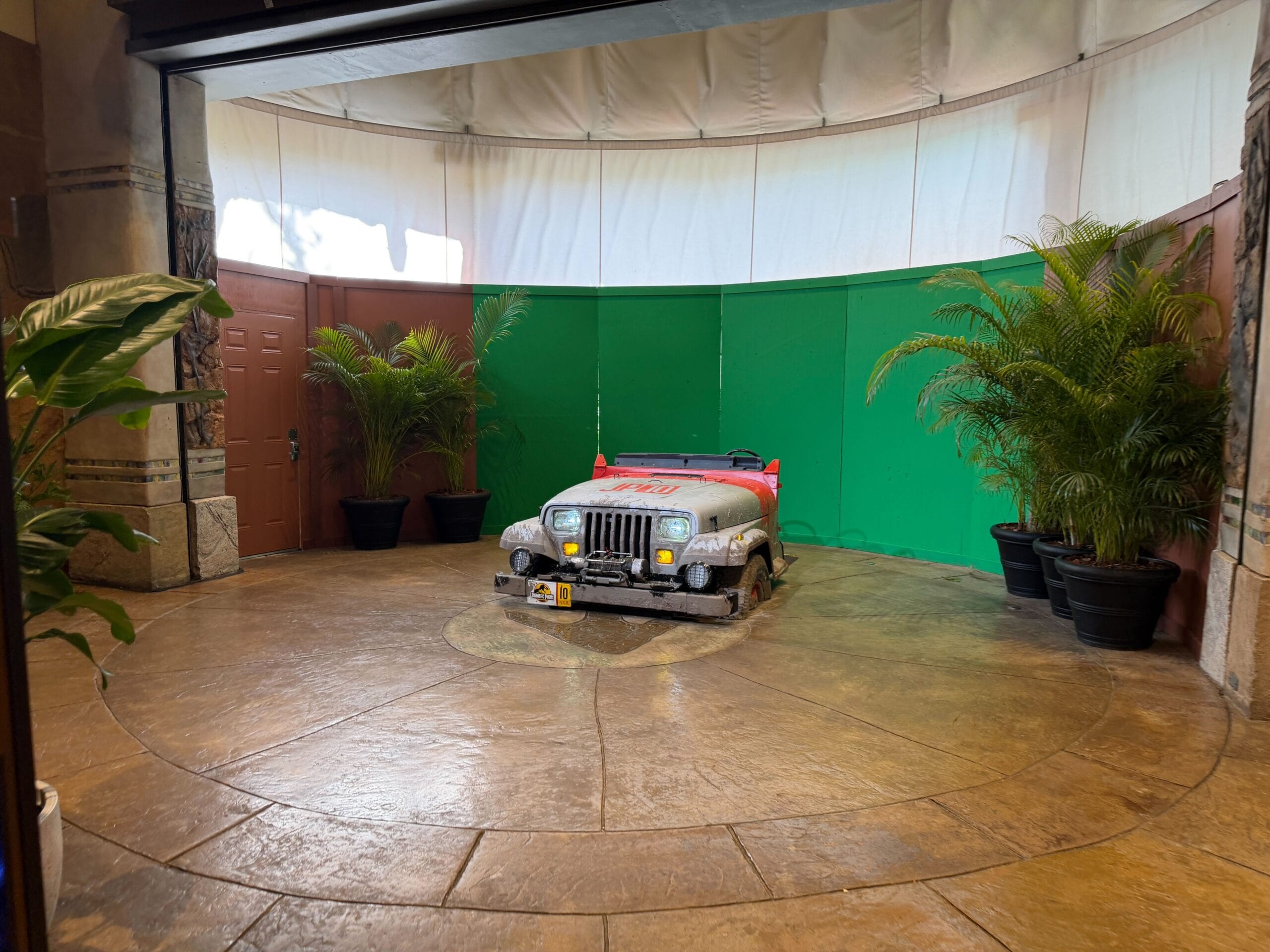 Jurassic Park T-Rex Chase Photo-Op Experience at Islands of Adventure