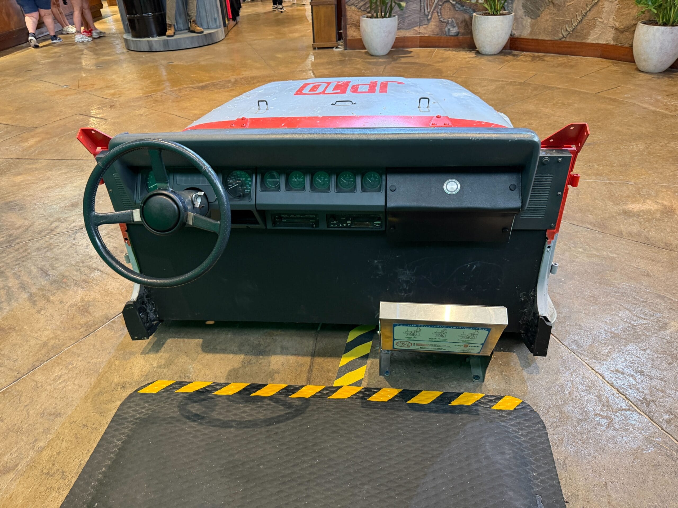 Jurassic Park T-Rex Chase Photo-Op Experience at Islands of Adventure