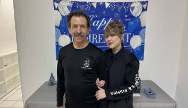 Victor Valiente and Karen Valiente have served at Loaves & Fishes for decades.