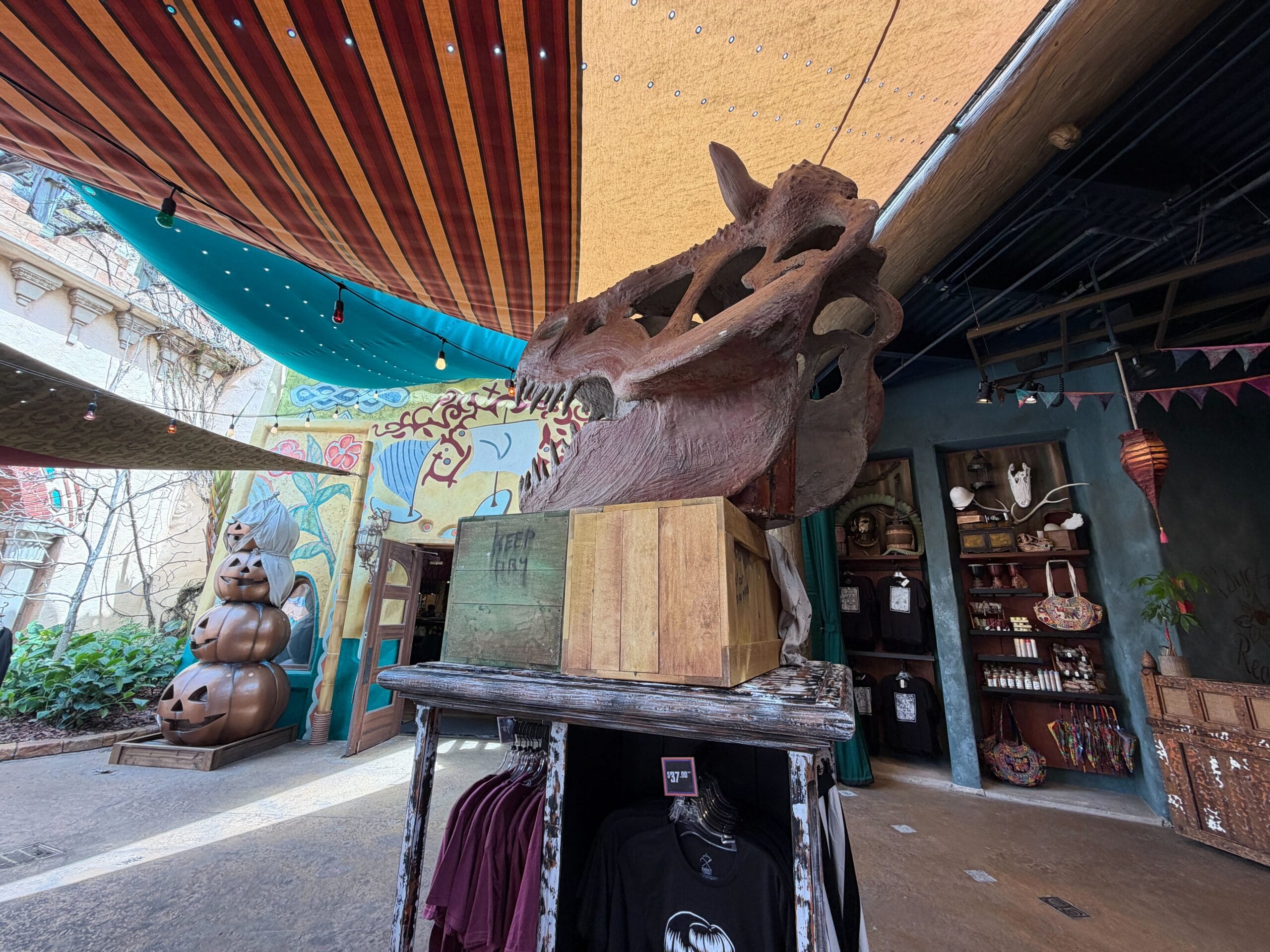 All Hallows Eve: The Lost Emporium store at Universal's Islands of Adventure