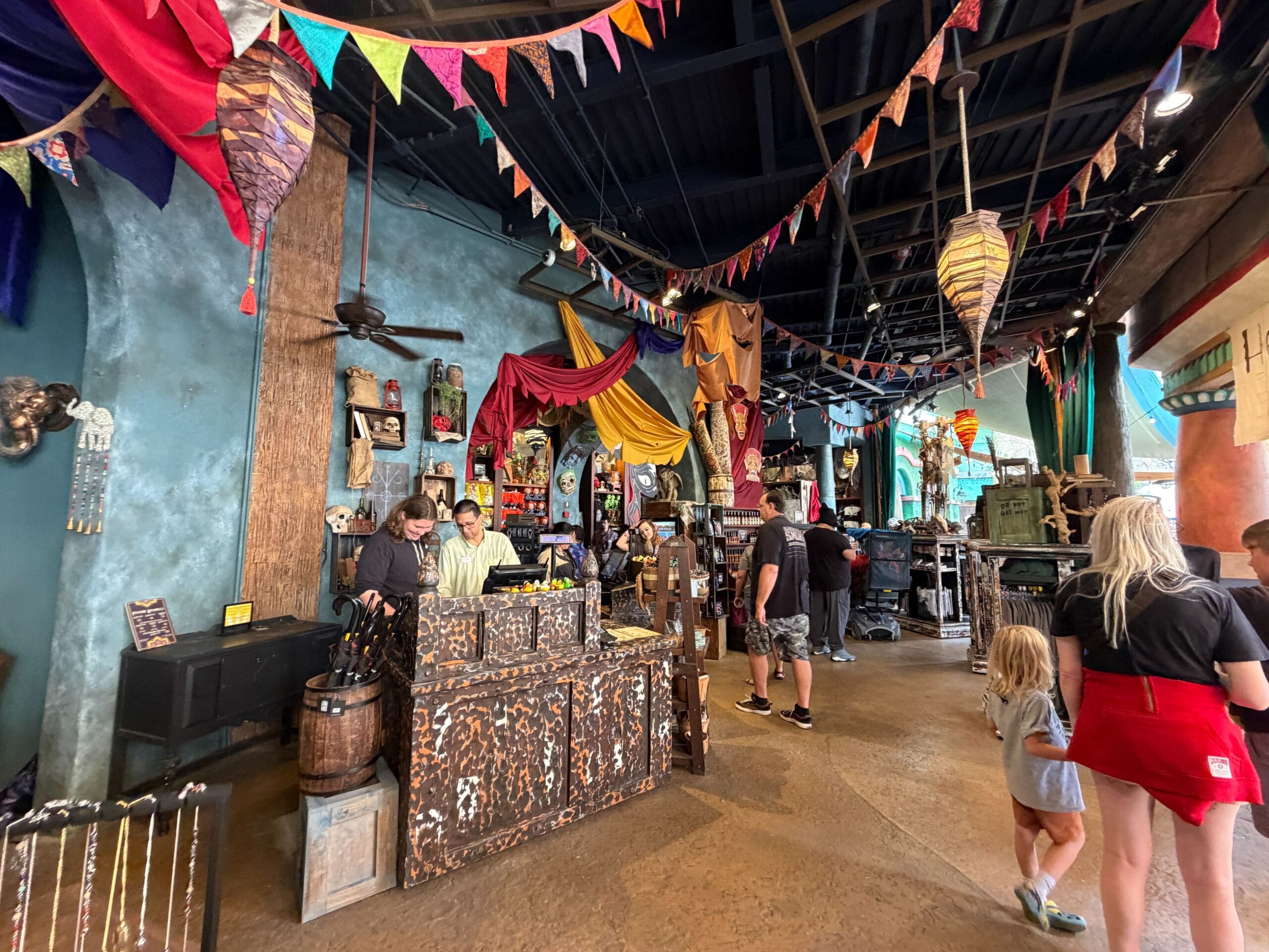 All Hallows Eve: The Lost Emporium store at Universal's Islands of Adventure