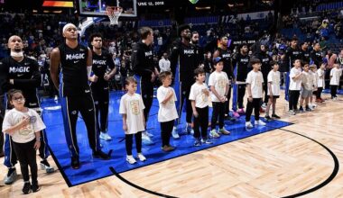 Water Spring Elementary students open with Orlando Magic