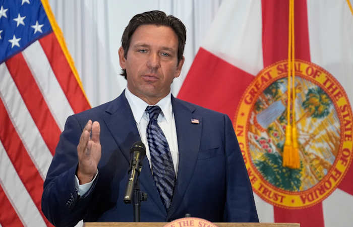 Gov. DeSantis holds press conference in Bay County with secretary of commerce