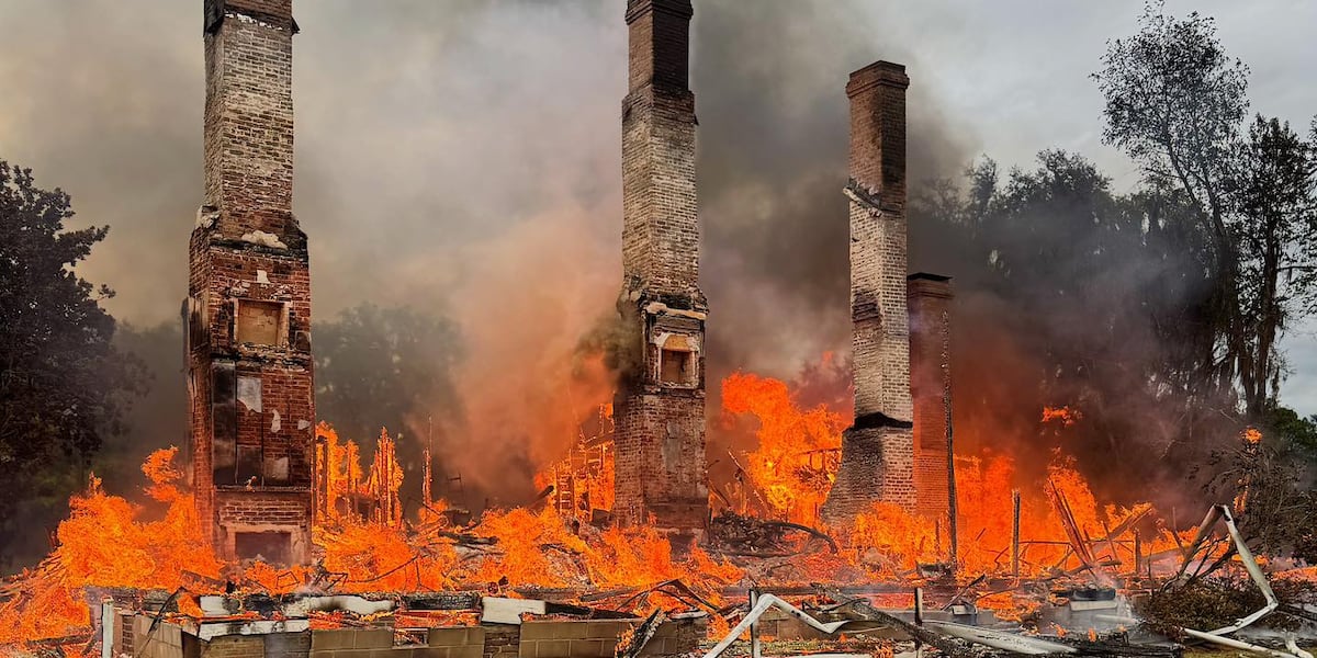 Historic Beadel house destroyed in fire, lightning strike suspected
