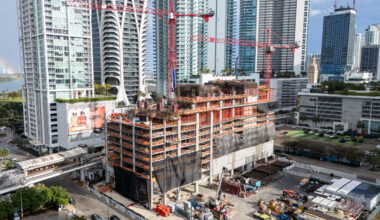Vertical Construction Moving Along at JEM Miami Worldcenter in Downtown Miami