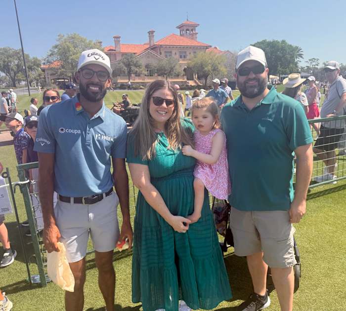 Jacksonville 4-year-old with rare disease meets Akshay Bhatia at The Players Championship