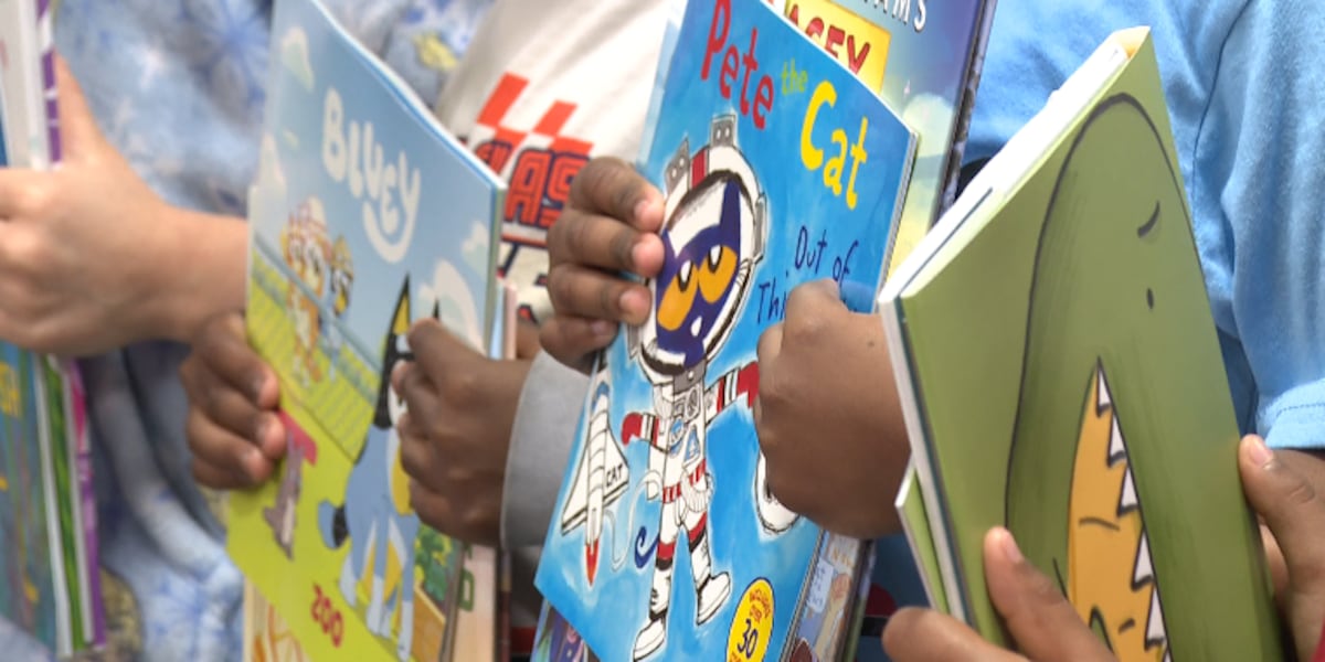 515 students receive free books at ‘Let’s Read’ Book Fair at Ruediger Elementary School