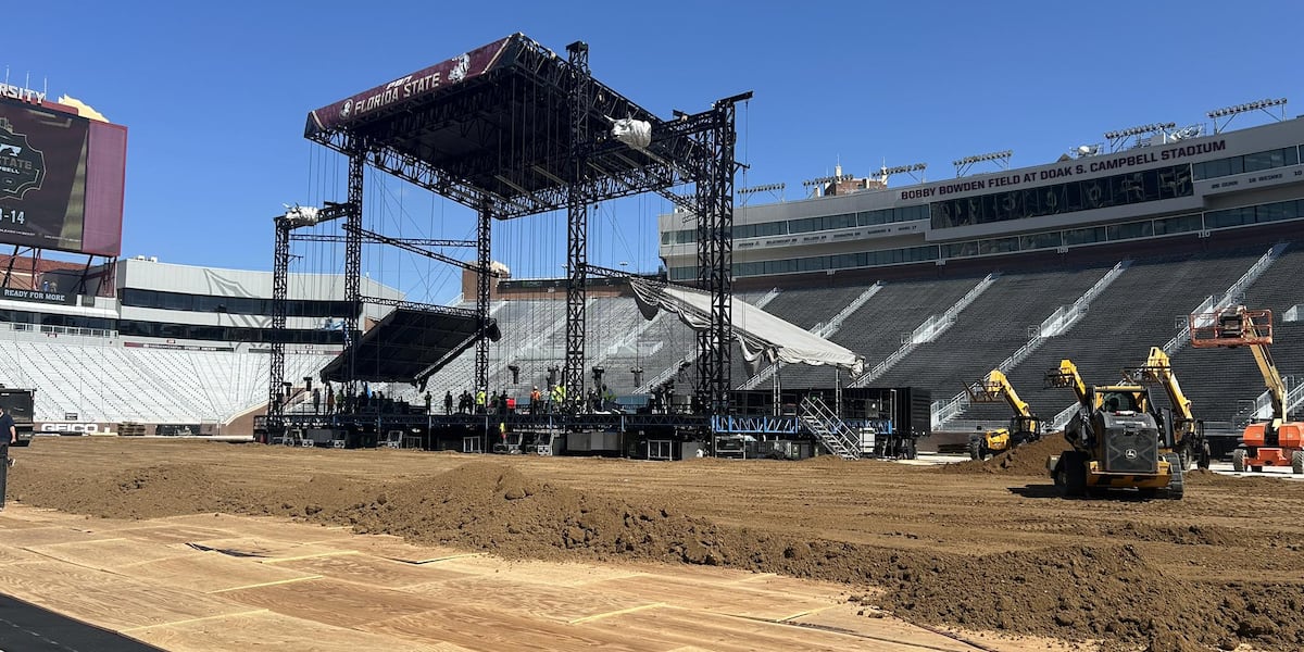 Millions of pounds of dirt delivered to Doak ahead of PBR tour in Tallahassee