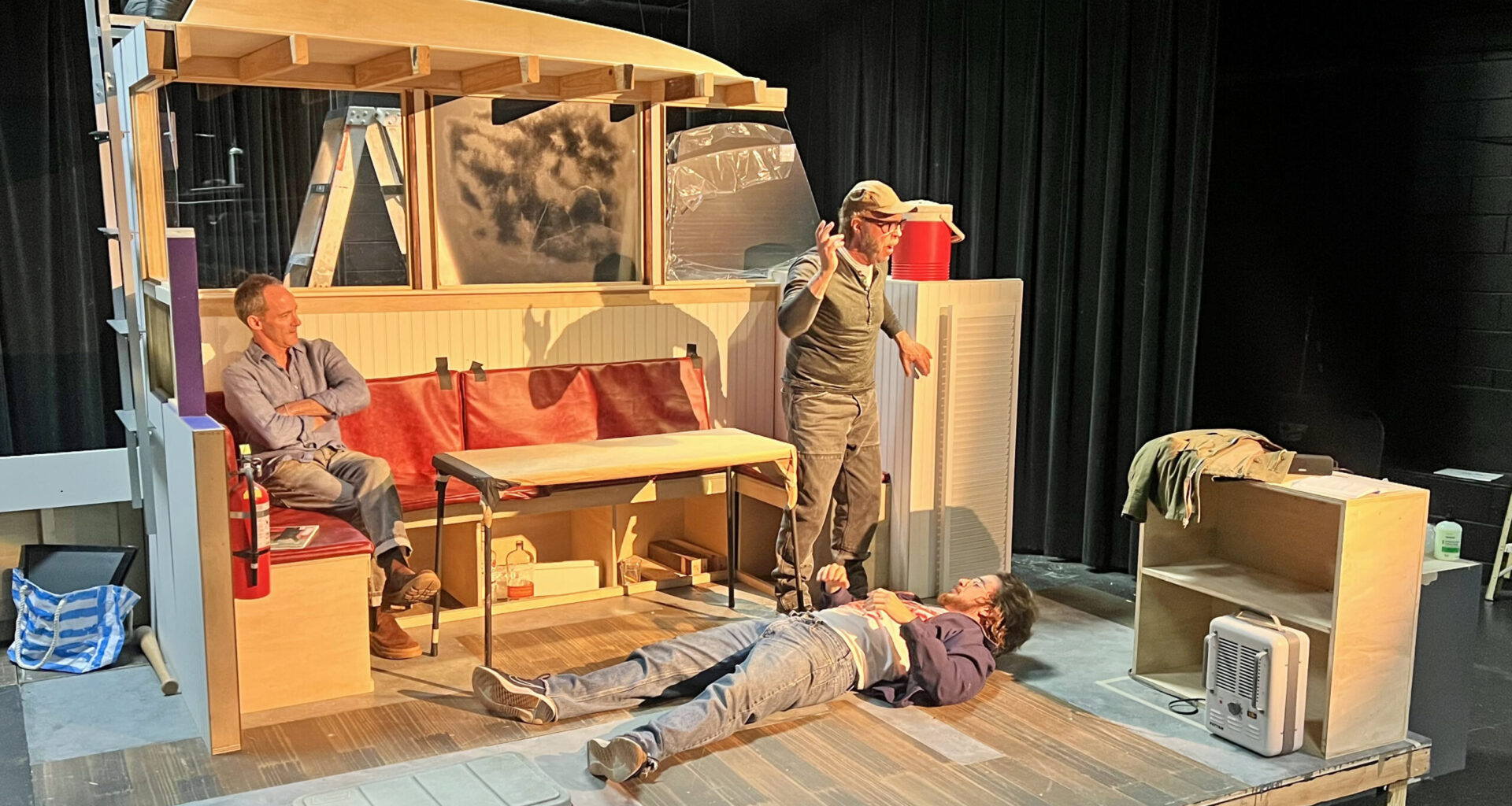 Cast chat: ‘The Shark is Broken’ at Jobsite Theater