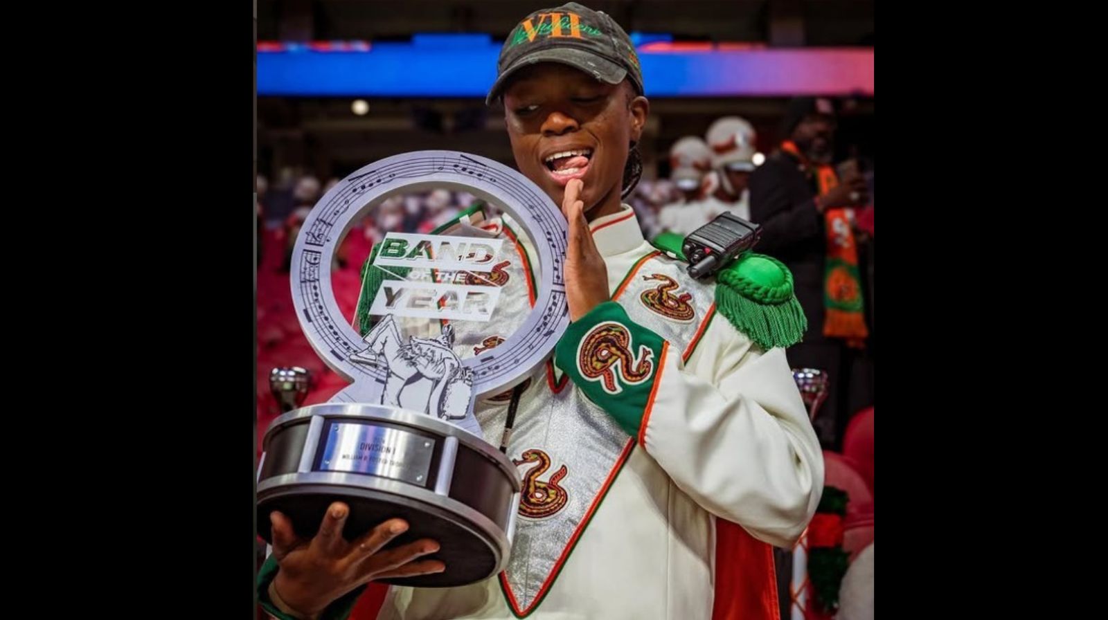 Florida A&M drum major recognized by College Football Hall of Fame