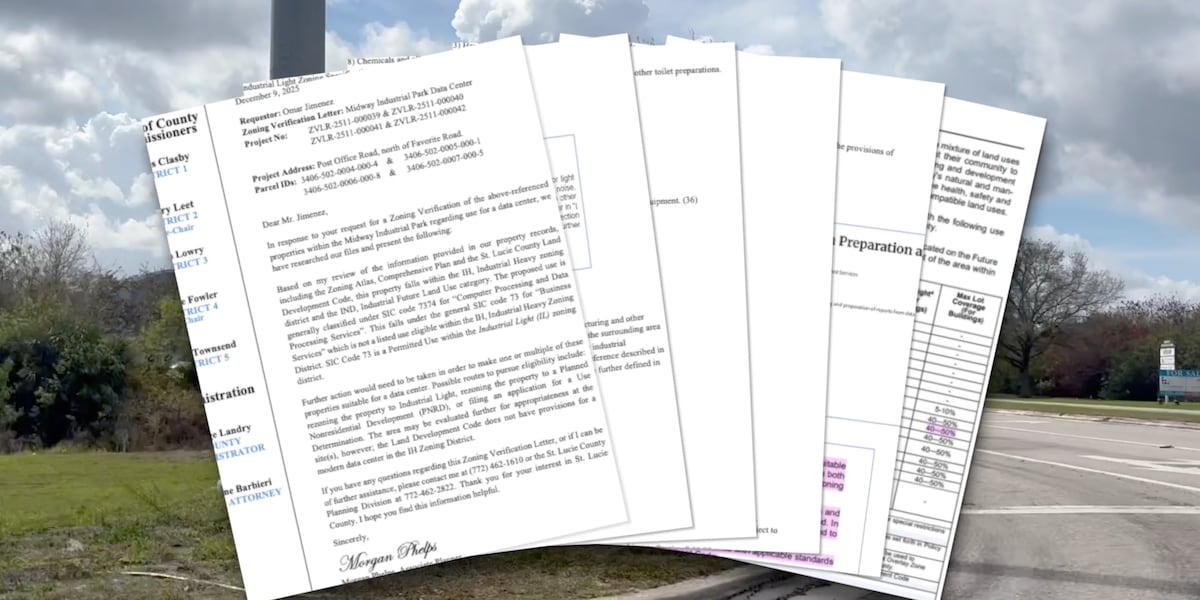 Florida-based company announced plans to build AI data center in Fort Pierce