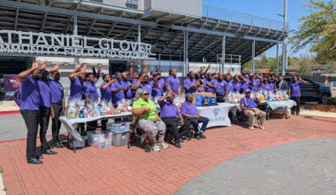 Edward Waters Chi chapter of Omega Psi Phi celebrates 65th anniversary by giving away 60 gift baskets