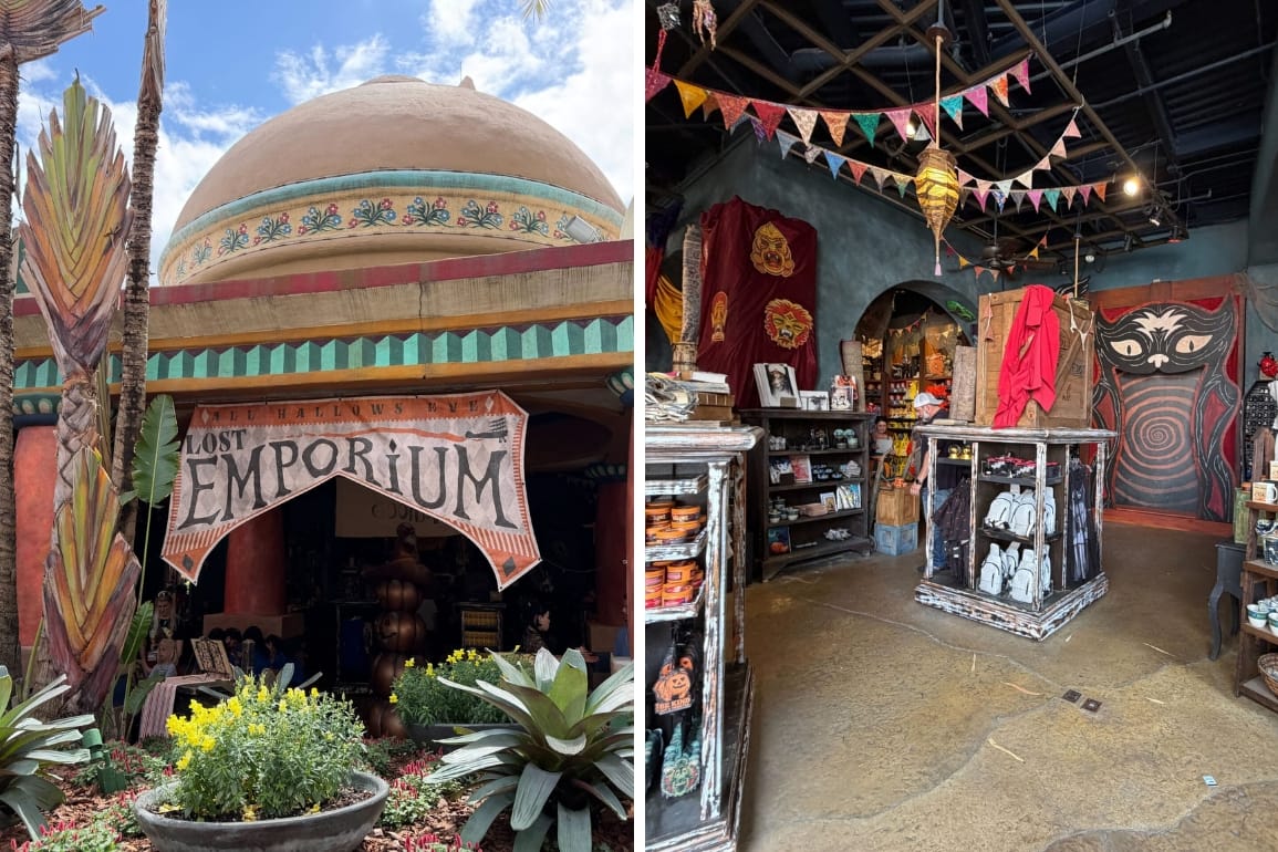 All Hallows Eve: The Lost Emporium Store Now Open in Universal Orlando, Includes DINOSAUR Reference