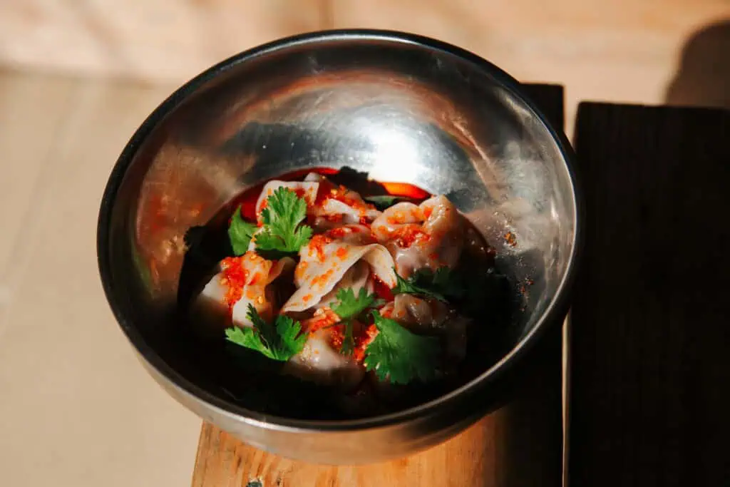 Filipino food on a table