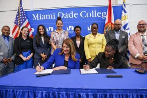 Miami Dade College signs MOU with Overtown Youth Center