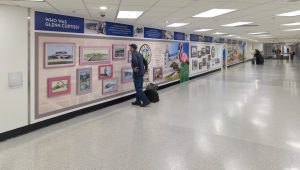 Miami International Airport mural tells tale of 3 cities