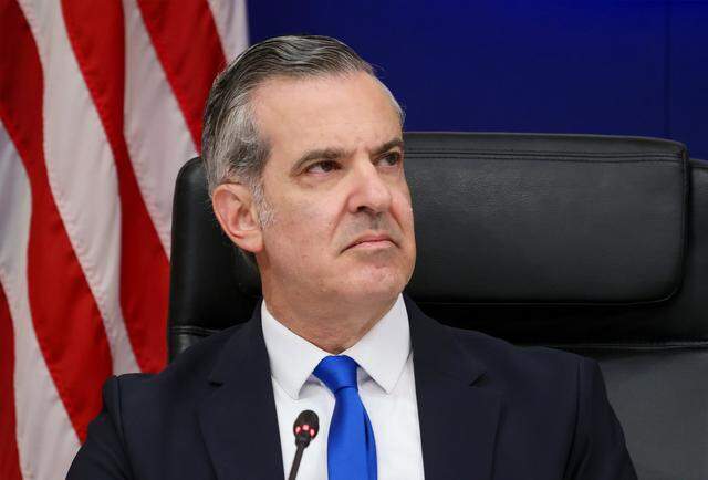 Miami Beach Mayor Steven Meiner is present at the Miami Beach City Commission on Thursday, February 5, 2026 at Miami City Hall in Miami Beach, Florida. 