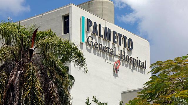 A view of Palmetto General Hospital on Tuesday, May 7, 2024. Michael Sarian founded the company that now owns Palmetto General and four other South Florida hospitals.