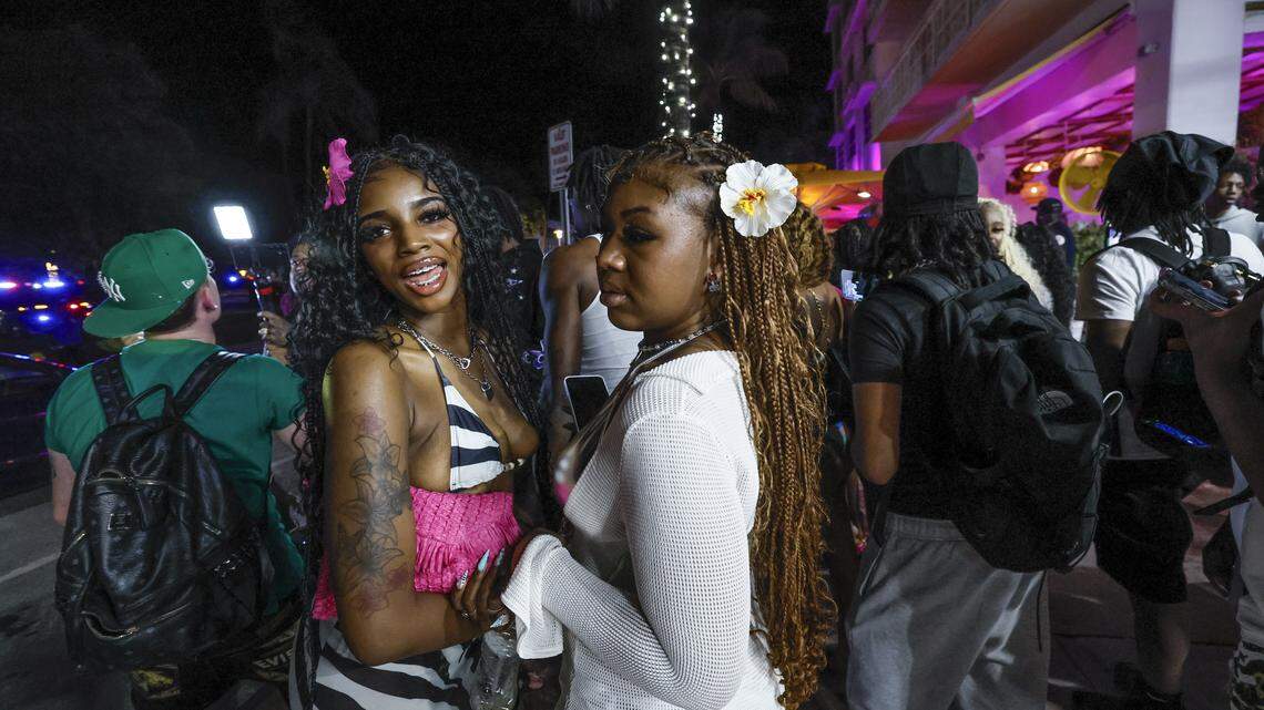 Photos: Miami Beach’s second big spring break weekend 2026