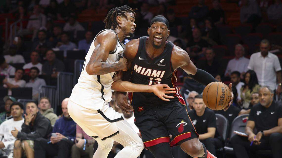 Heat takes care of business against struggling Nets