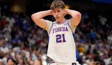 Defending champion Florida eliminated from March Madness by tougher, more physical Iowa team