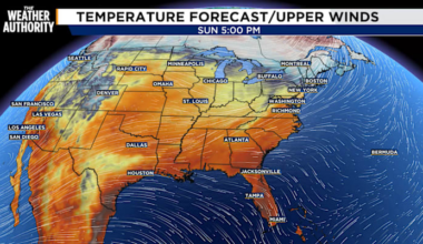 High pressure brings unseasonably warm weather this week