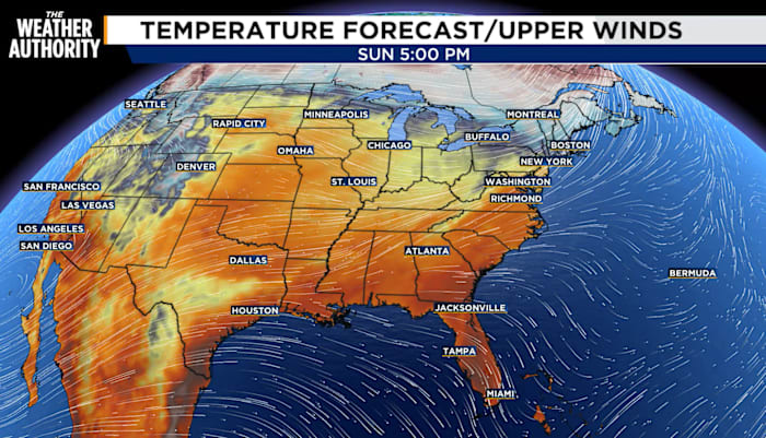 High pressure brings unseasonably warm weather this week