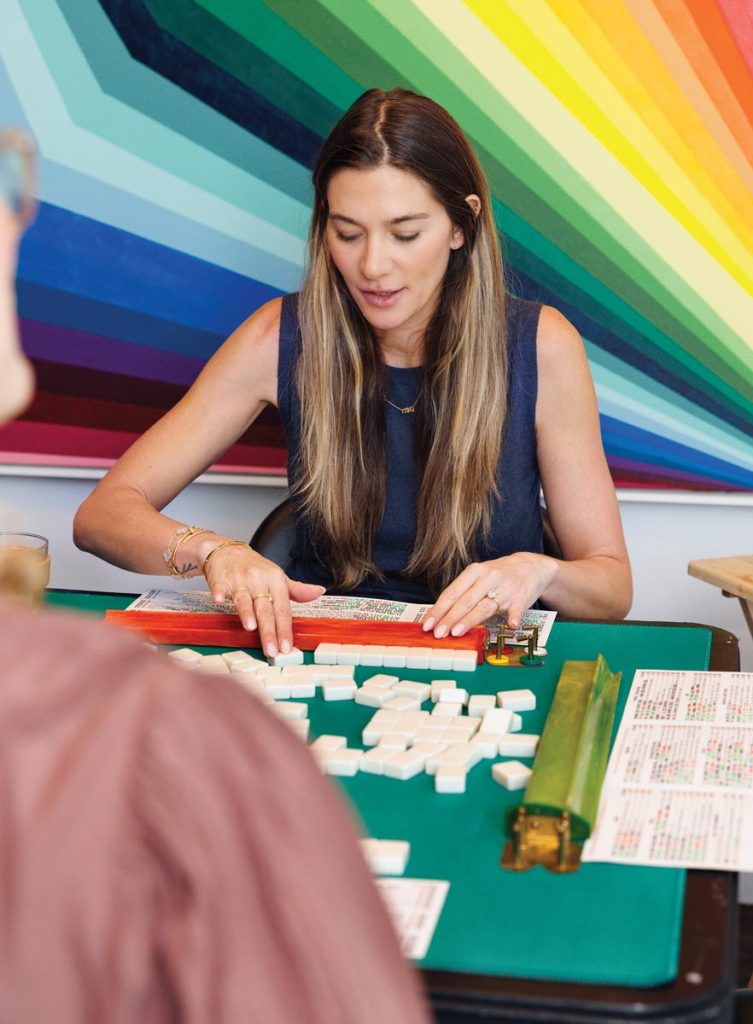 Mah-jongg’s intricate rules, ever-changing hands, and new cards issued every year keep the game mentally stimulating and engaging. Photo by Lauren Alexis Rodriguez