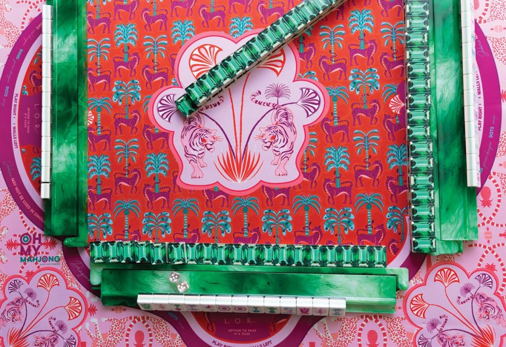 Mahj Market taps into the game’s latest trend with a chic rental concept. Photo by Lauren Alexis Rodriguez