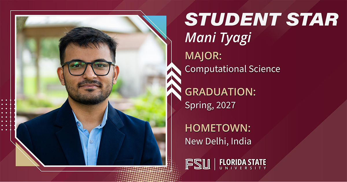 Mani Tyagi - Florida State University News