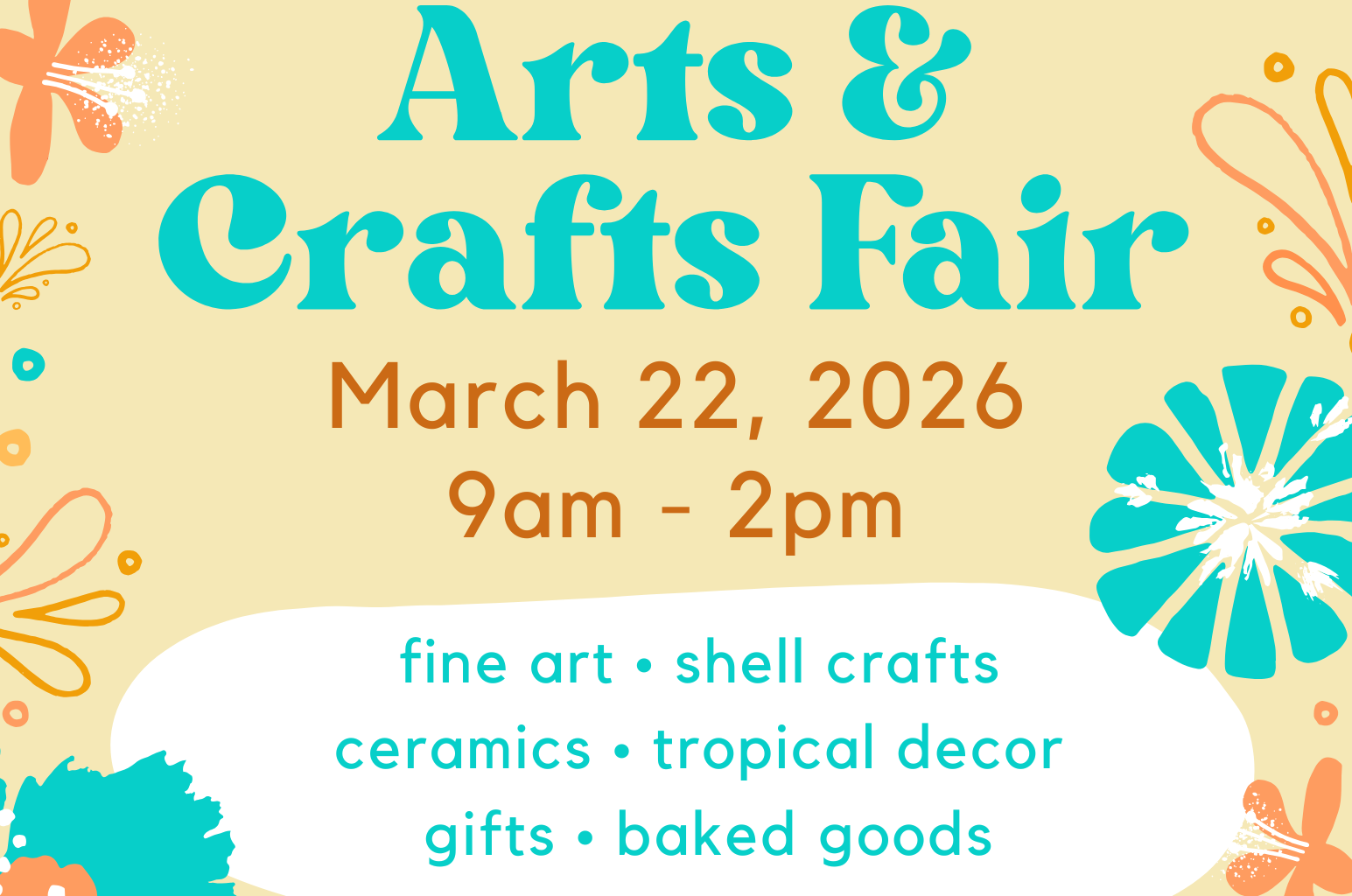 March 2026 Arts Crafts Fair 768x994