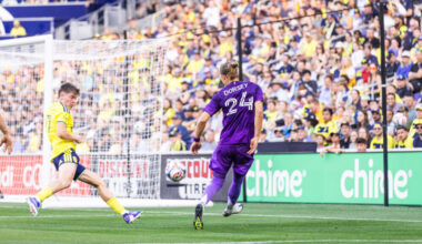 Image of Griffin Dorsey playing against Nashville.