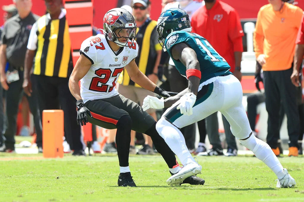 Inside The Bucs' Recent Contract Restructures 3 Bucs Cb Zyon Mccollum And Eagles Wr Aj Brown