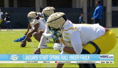 Southern football starts spring practice under new head coach
