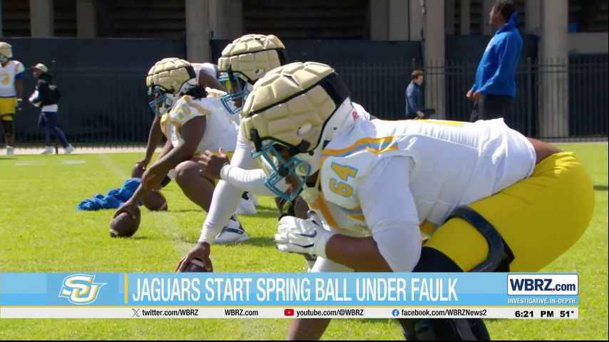 Southern football starts spring practice under new head coach