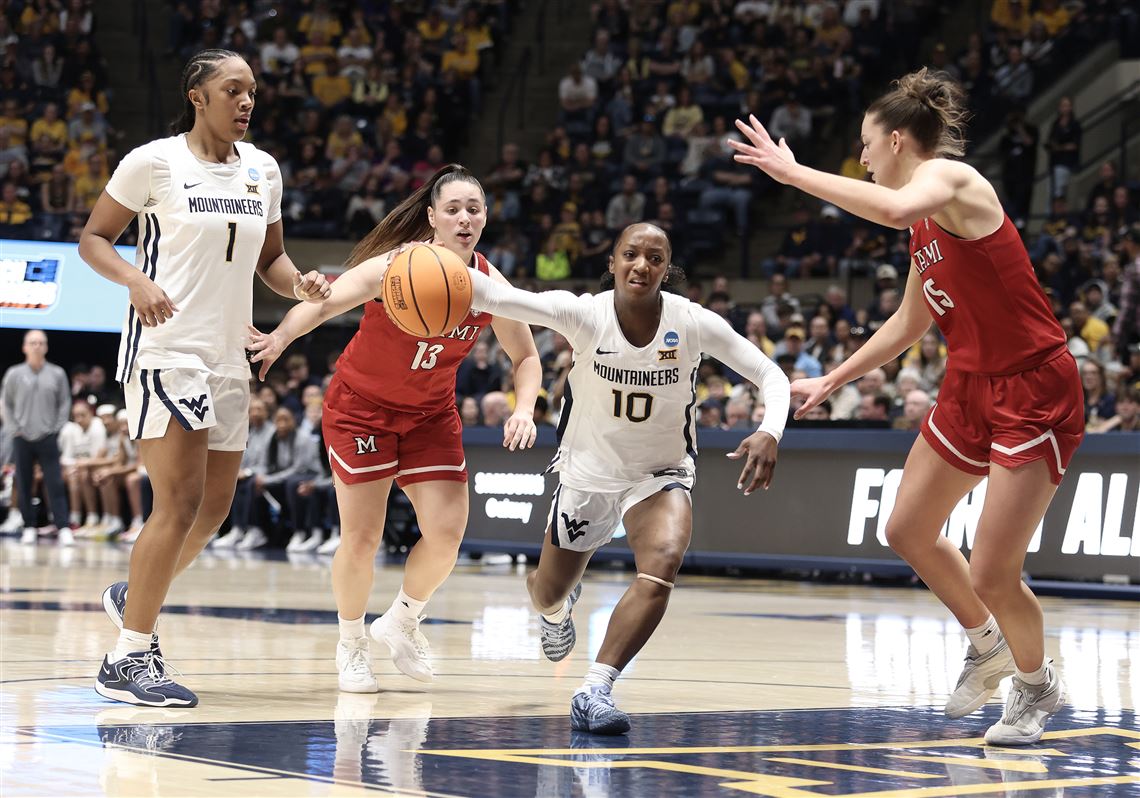 Sydney Shaw, Gia Cooke help West Virginia roll over Miami (Ohio) in NCAA tournament