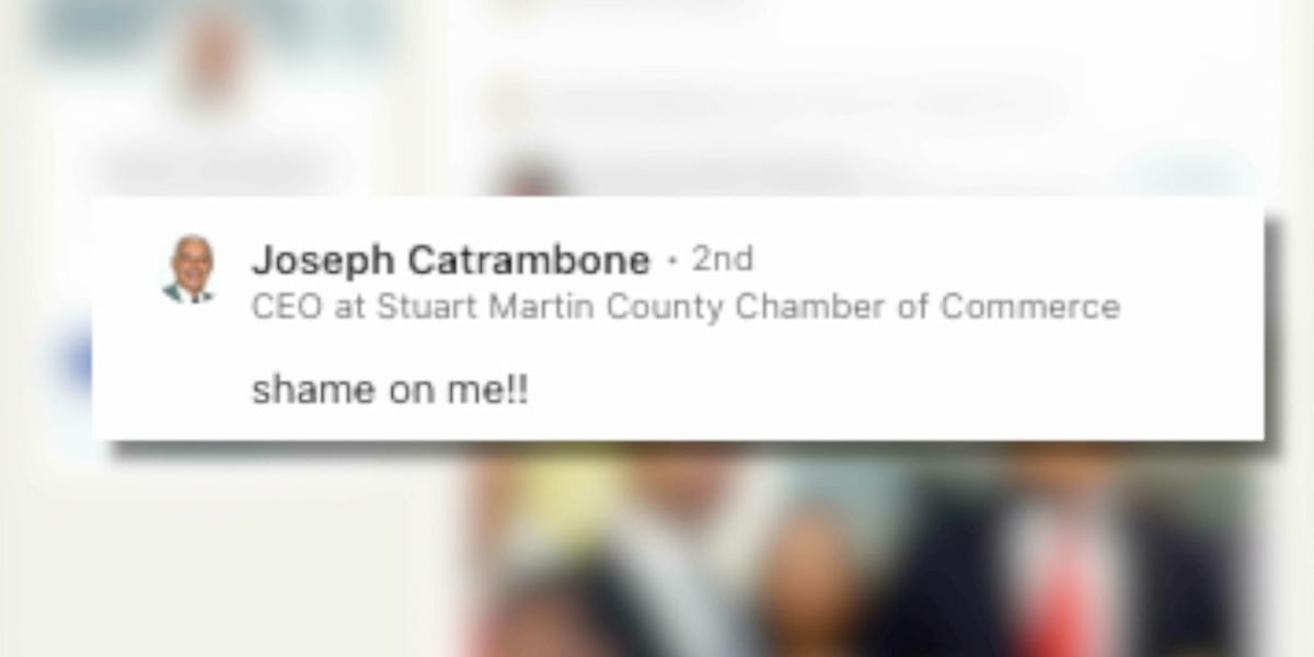 Stuart-Martin County Chamber of Commerce CEO apologizes for controversial social media comment on Dems