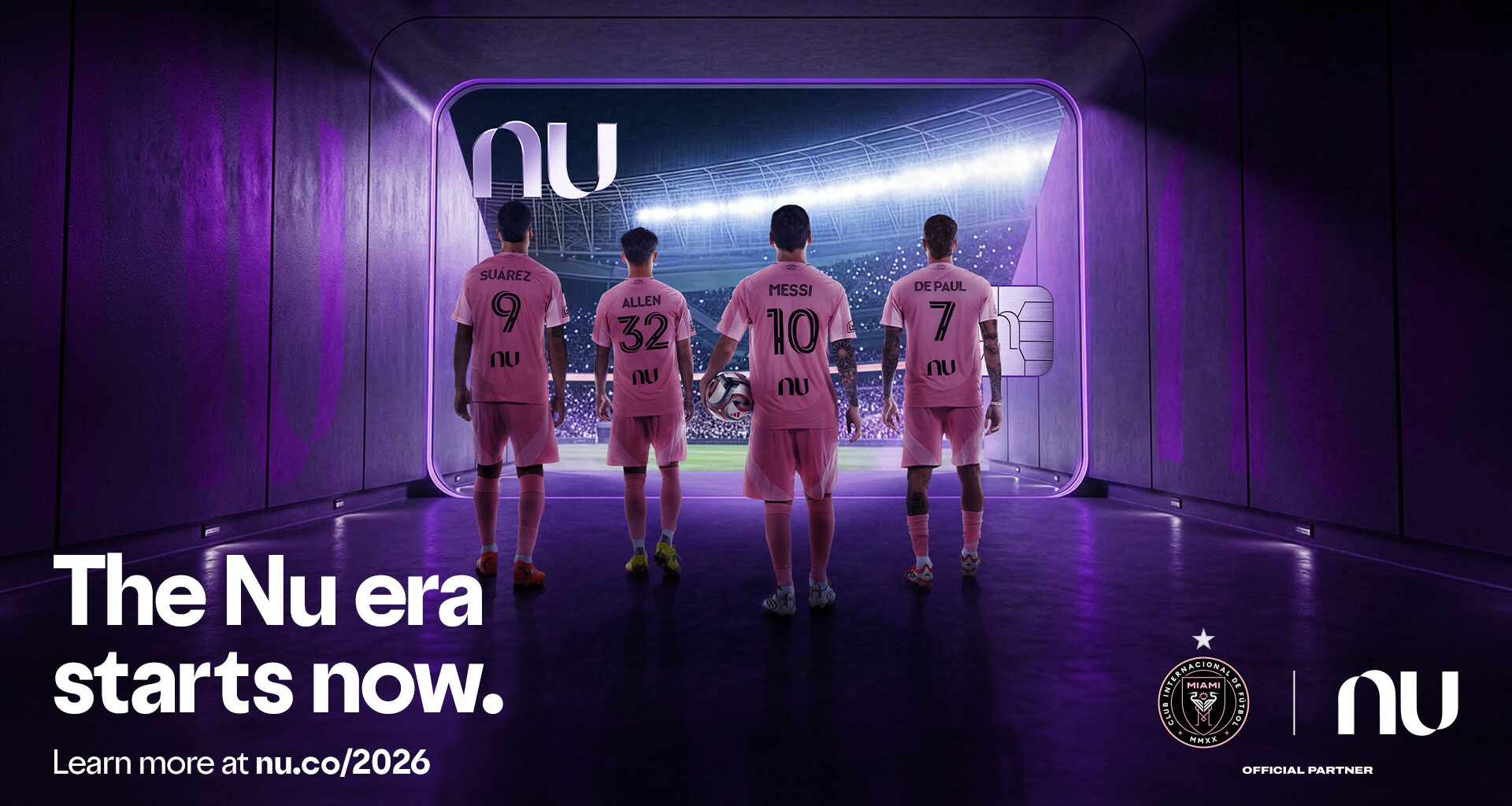 Nu and Inter Miami CF announce multiyear partnership