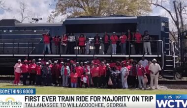 First train ride for some on trip to Willacoochee