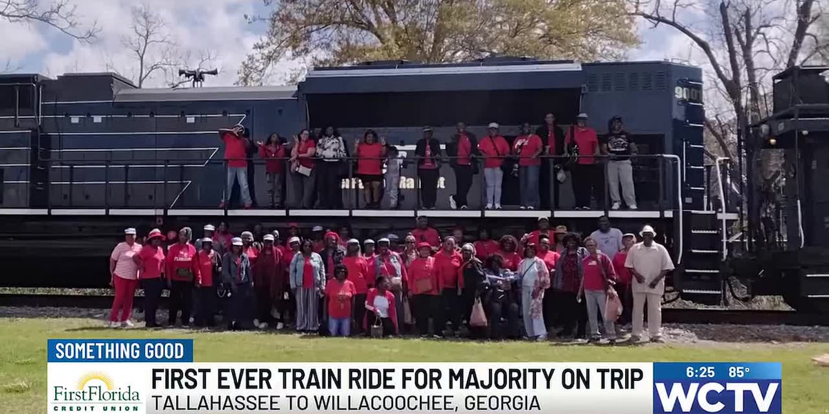 First train ride for some on trip to Willacoochee